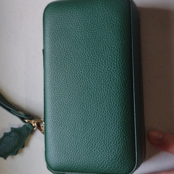 PANDORA Limited Edition Jewelry box green with Holly leaves Christmas - Picture 11 of 16